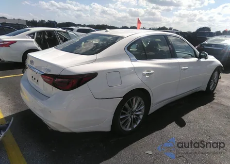 2020 Infiniti Q50 Luxe z USA, uszkodzony, nr VIN JN1EV7AP8LM207649